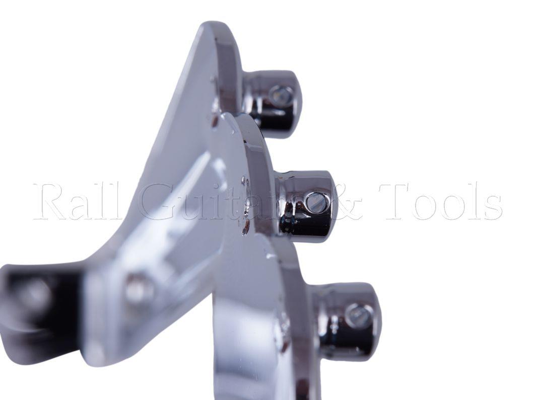 Saitenhalter Manouche-Style Gitarre - Chrom Saitenhalter Manouche-Style Gitarre - Chrom