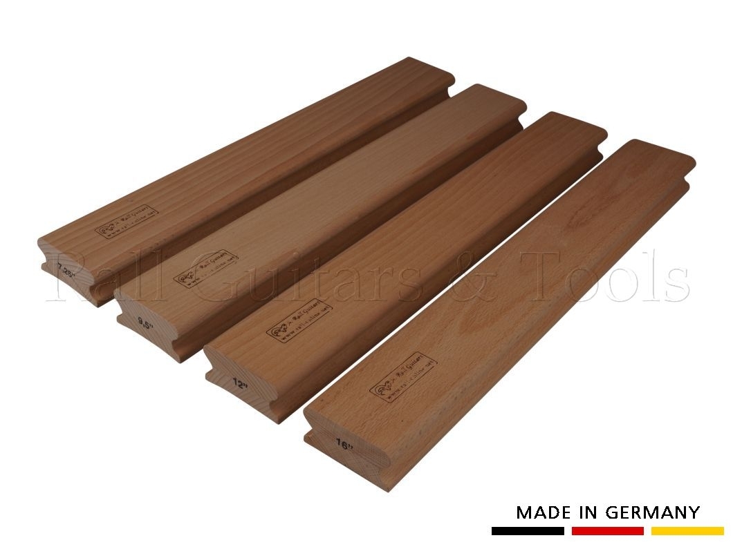 4'er Satz Radiusschleifklötze 50cm 7,25/9,5/12/16"