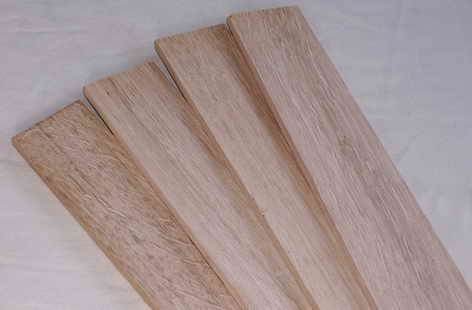 Griffbrett Eiche, 55/65mm x 500mm x 8mm,