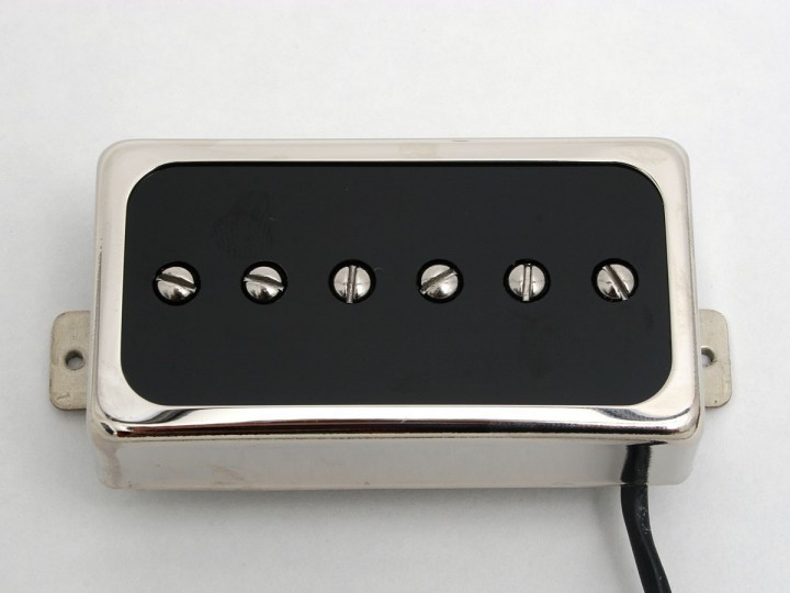 Duesenberg Domino Pickup Bridge, nickel/black