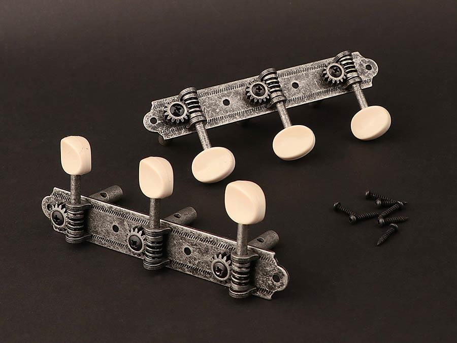 Mechanik 'Vintage Look' Für Geschlitzte Kopfplatte Mechanik 'Vintage Look' Für Geschlitzte Kopfplatte