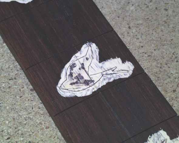 Fräskontur der Einlage