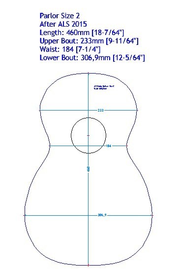 Biegeform 6" - Bausatz Parlor Size 2 (ALS)