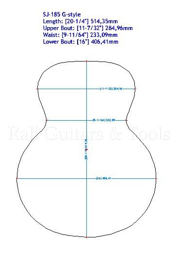 Biegeform 6" - Bausatz SJ-185 Standard Biegeform 6" - Bausatz SJ-185 Standard