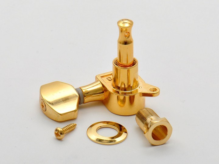 KLUSON MS6LG Round-Backs 6-links, gold