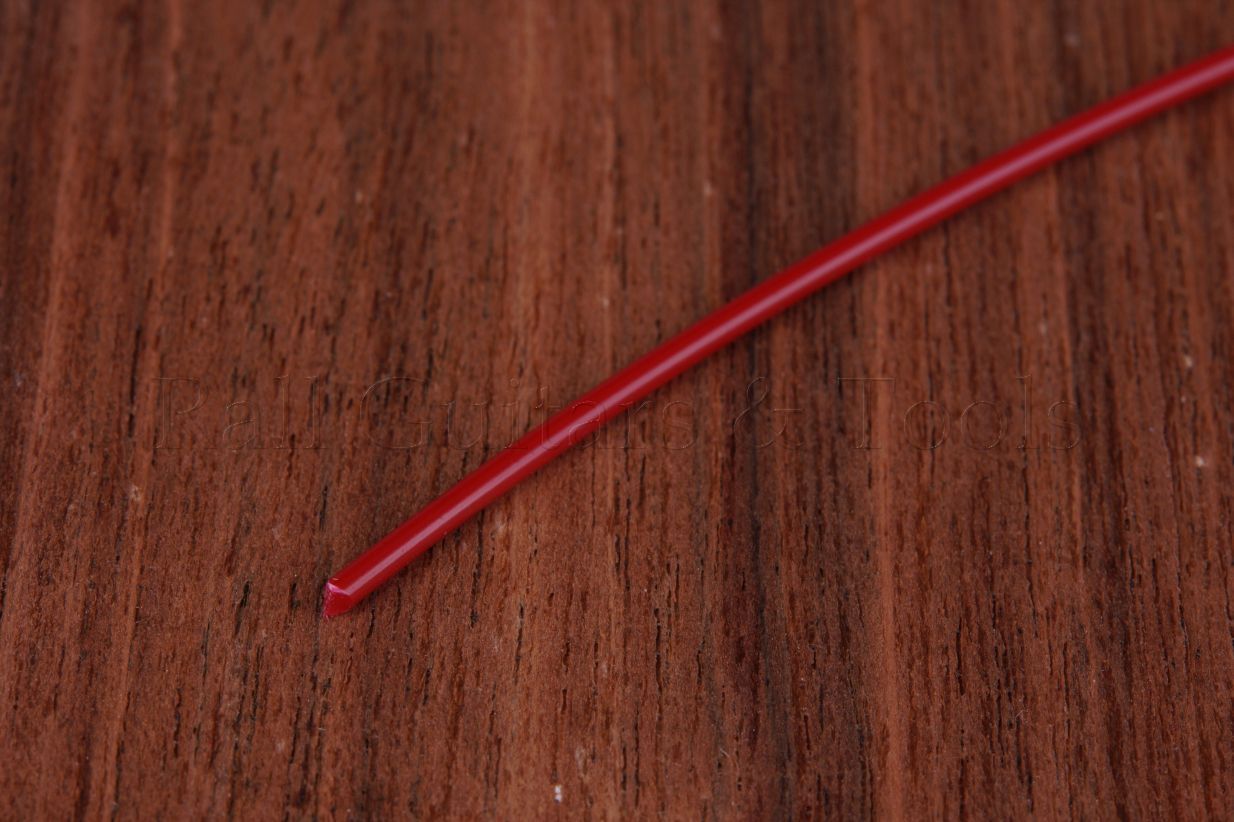 Bundmarkierungen ABS Rubinrot 1,6mm (1/16") - 20cm Bundmarkierungen ABS Rubinrot 1,6mm (1/16") - 20cm