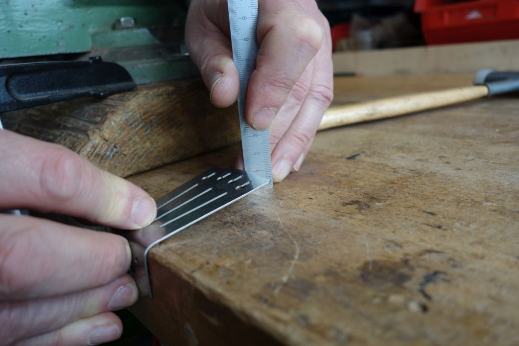 Kontrolle der gewünschten Höhe