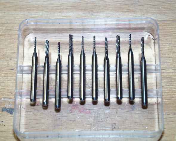 Hartmetallfräser für den Dremel