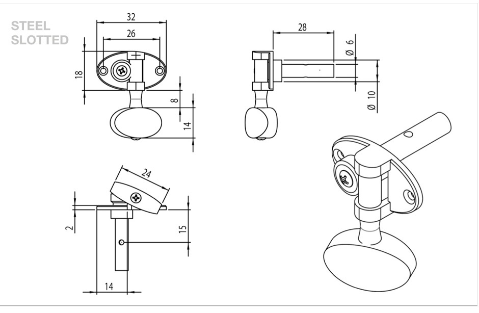Schertler Mechanik 3L3R Chrom/Ebenholz Emberger Schertler Mechanik 3L3R Chrom/Ebenholz Emberger